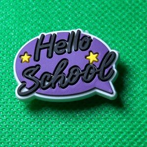 🌼 (5/$10 or 10/$15) NEW “I LOVE School” Croc Charm Collection Hello School
